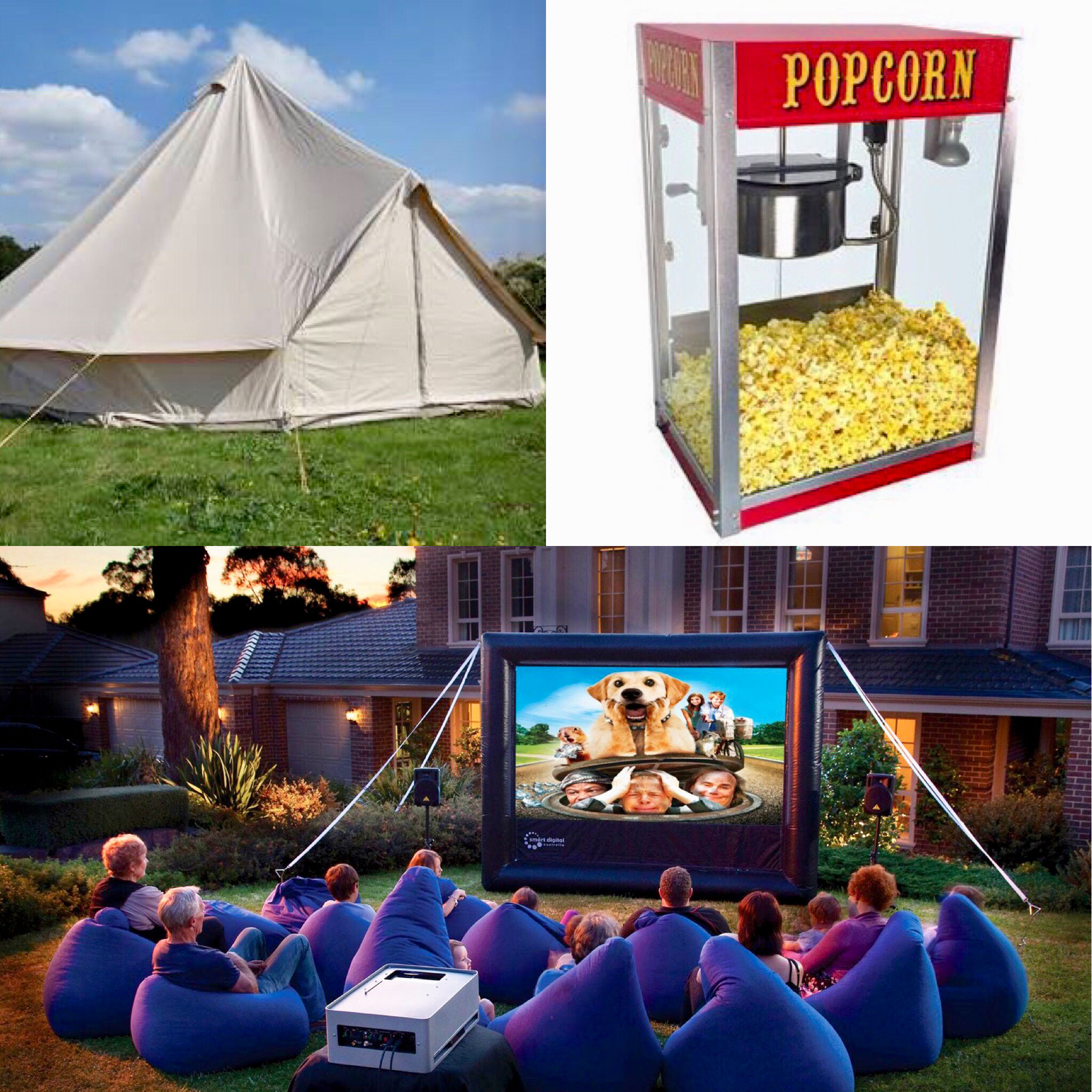 Cinema Campout Package